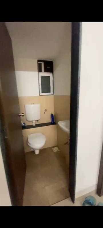Bathroom in 1 BHK Apartment at JP North Aviva, Mira Road – for Rent