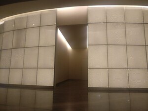 Bathroom in 4 BHK Apartment at Lodha The World Towers World One Tier 2, Worli – for Rent