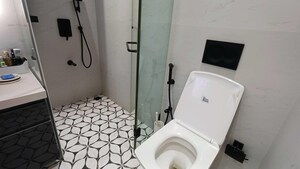 Bathroom in 3 BHK Apartment at Lodha Evoq, Wadala – for Rent