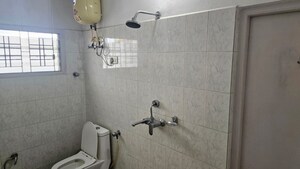 Bathroom in 3 BHK Apartment at Charming Heavens, West Marredpally – for Sale