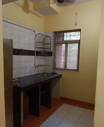 Kitchen in 1 RK Apartment at Aakruti Aangan CHS, Anand Nagar – for Rent