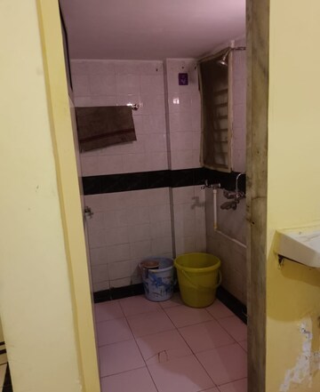 Bathroom in 1 RK Apartment at Aakruti Aangan CHS, Anand Nagar – for Rent