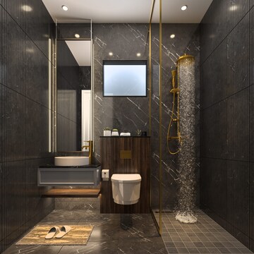Attached Bathroom in 3 BHK Apartment at Ambala Highway – for Sale