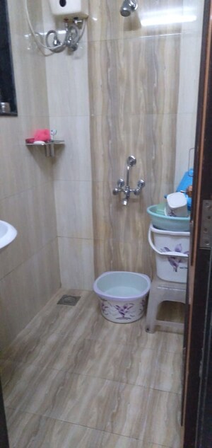 Bathroom in 1 BHK Apartment at Nirban Bismillah Heights, Nagpada – for Sale
