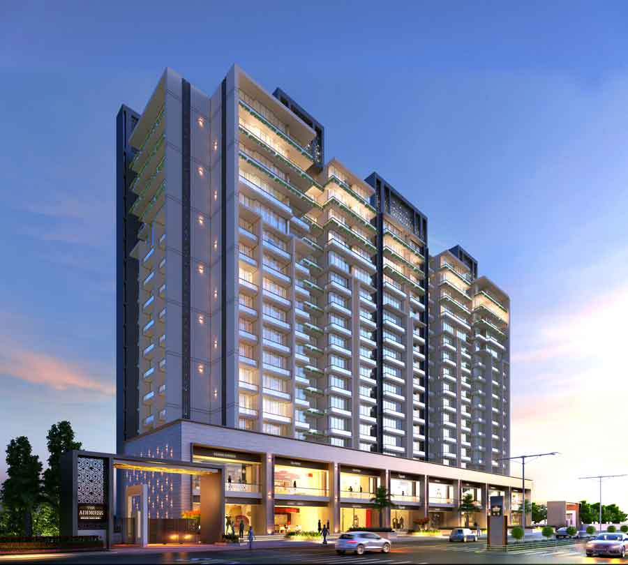 1 BHK + Pooja Room 405 Sq.Ft. Apartment in Strawberry The Address