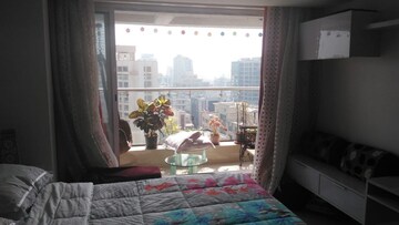 Living Room in 2 BHK Apartment at Lashkaria Green Height, Jogeshwari West – for Sale