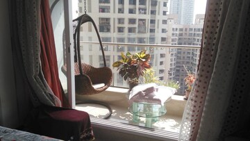 Balcony in 2 BHK Apartment at Lashkaria Green Height, Jogeshwari West – for Sale