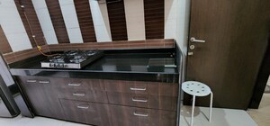 Kitchen in 3 BHK Apartment at Lodha Kiara, Worli – for Rent
