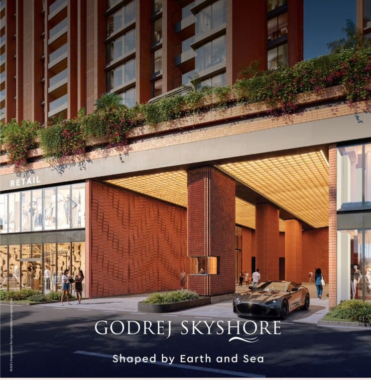 Exterior View, godrej-skyshore 3 Bedroom 1500 Sq.Ft. Apartment In Versova Mumbai 9243511