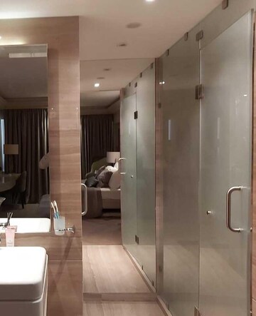Bathroom in 3 BHK Apartment at Indiabulls Blu, Worli – for Rent