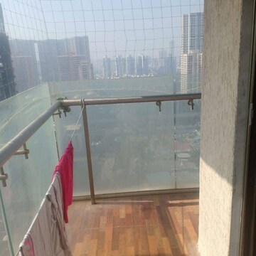 Balcony in 1 BHK Apartment at Lashkaria Green Towers, Tepgaon – for Rent