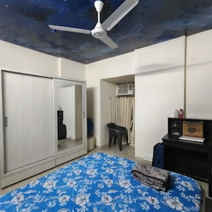 Bedroom in 3 BHK Apartment at Oshiwara Gulmohar Apartment, Mhada Colony – for Rent