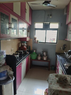 Kitchen in 1 BHK Apartment at Sanghvi Regency, Kalyan West – for Sale