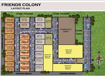  Plot – Map Location View at Pura Mufti - for Sale