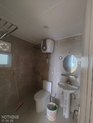 Bathroom in 3 BHK Apartment at Mahagun Mosaic, Vaishali Sector 4 – for Rent