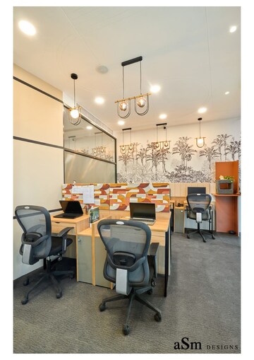 Team Area in  Office Space at Pinnacle Corporate Park, Santacruz East – for Rent