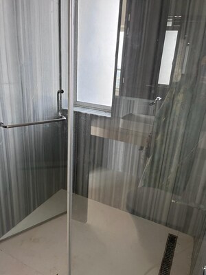 Bathroom in 3 BHK Apartment at Kalpataru Solitaire, Juhu – for Rent