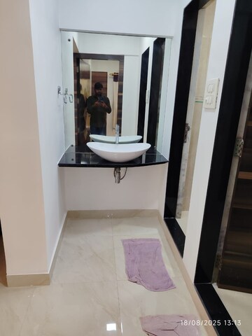 Bathroom in 1 BHK Apartment at Kanti Apartments, Bandra West – for Rent