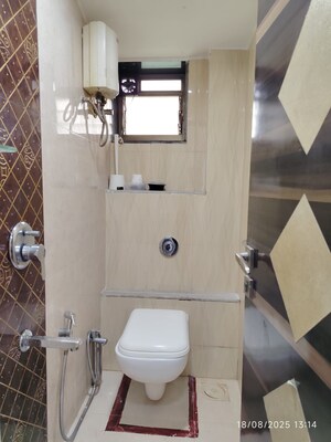 Bathroom in 1 BHK Apartment at Kanti Apartments, Bandra West – for Rent