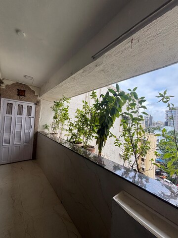 Balcony in 2 BHK Apartment at Rose Apartment Juhu, Juhu – for Rent