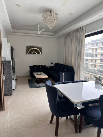 Living Room in 2 BHK Apartment at S Raheja Z 16, Bandra West – for Rent