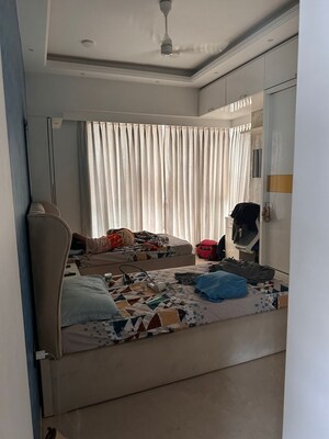 Bedroom in 2 BHK Apartment at S Raheja Z 16, Bandra West – for Rent
