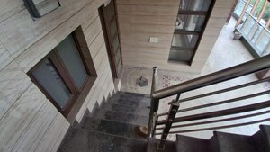 Staircase in 3 BHK Independent House at Dhakoli – for Sale
