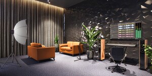 Living Room in 3.5 BHK Apartment at Pristine Kyra, Viman Nagar – for Sale