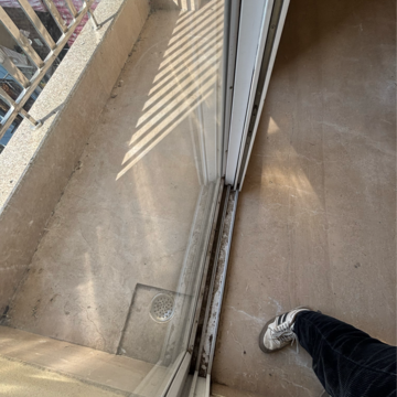 Balcony in 2 BHK Builder Floor at Malviya Nagar – for Rent