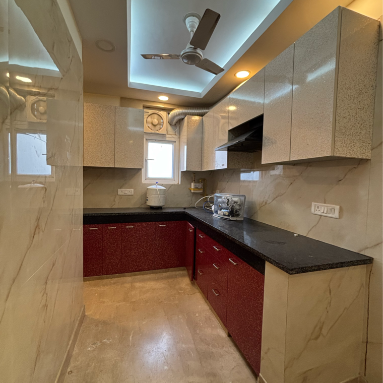 Kitchen, malviya nagar 2 Bedroom 1000 Sq.Ft. Builder Floor In Malviya Nagar Delhi 9243640