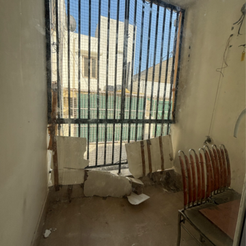 Staircase in 2 BHK Builder Floor at Malviya Nagar – for Rent