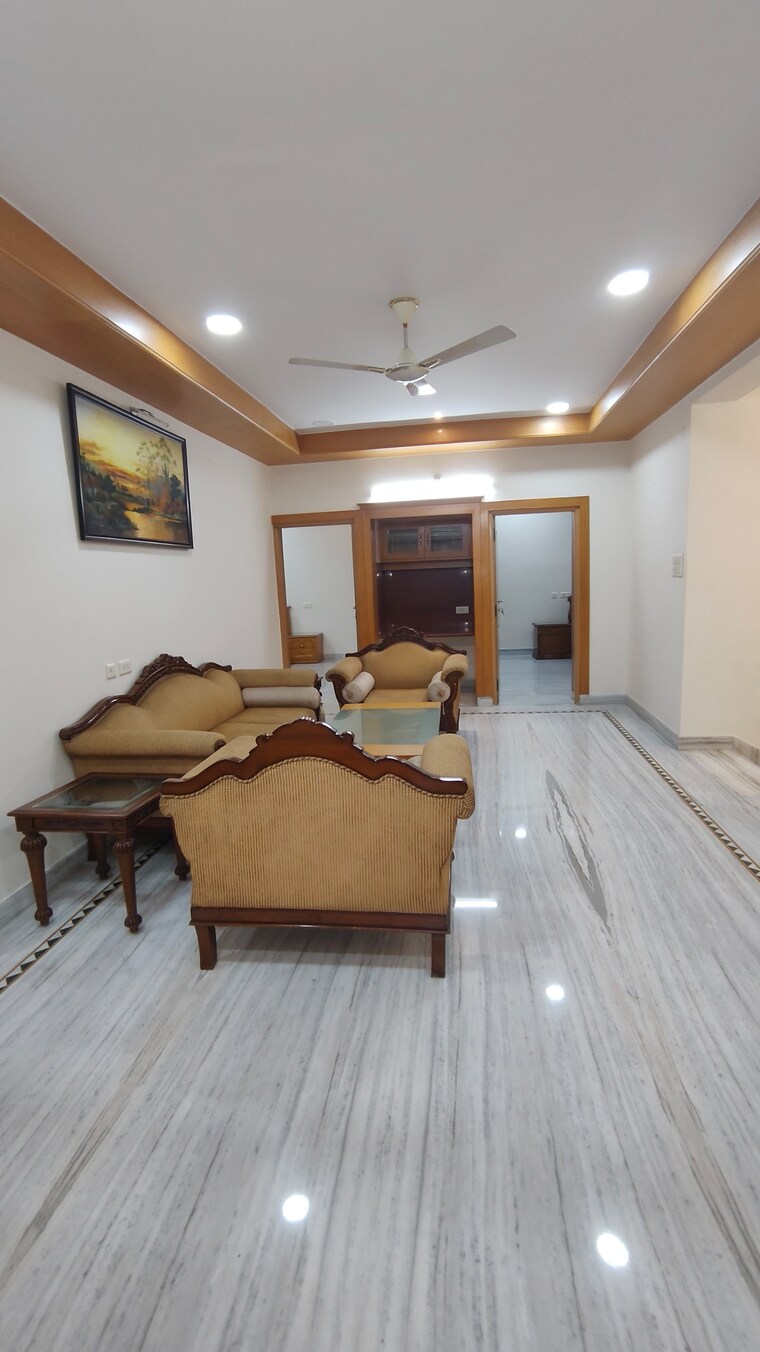 Living Room, my-home-navadweepa 6 Bedroom 4600 Sq.Ft. Apartment In Madhapur Hyderabad 9243646