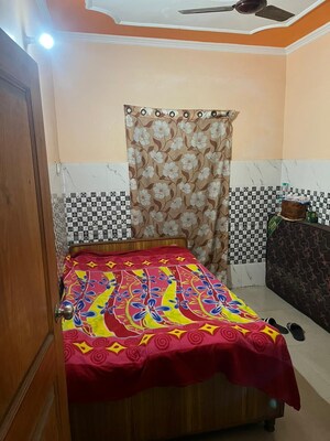 Bedroom in 1.5 BHK Builder Floor at Gulmohar Estate, Pi Greater Noida – for Sale