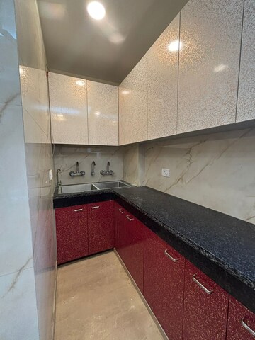 Kitchen in 2 BHK Builder Floor at Malviya Nagar – for Rent