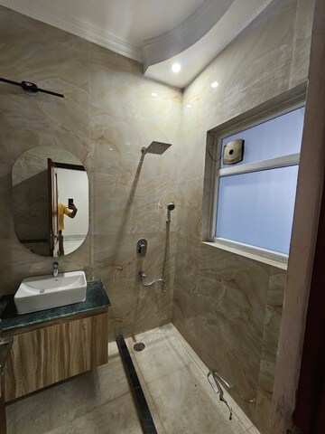 Bathroom in 3 BHK Builder Floor at Uday Park – for Rent