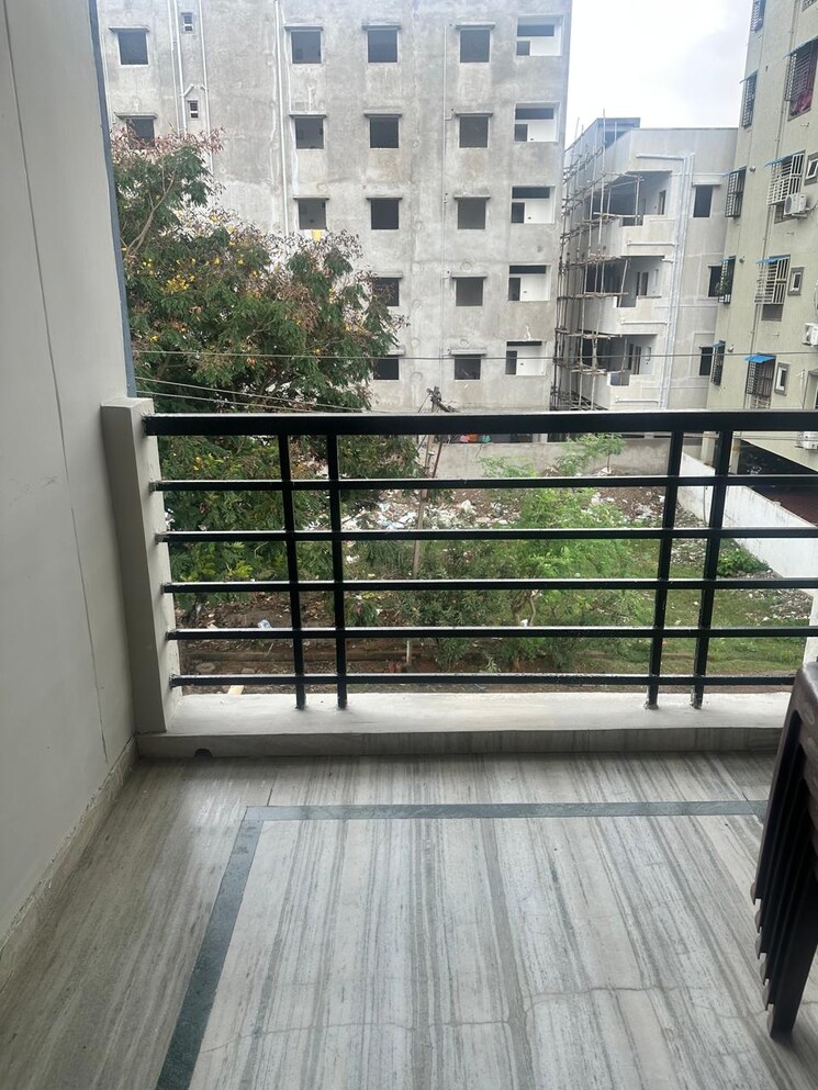 Balcony, sheela nagar 3 Bedroom 1260 Sq.Ft. Apartment In Sheela Nagar Vizag 9243693