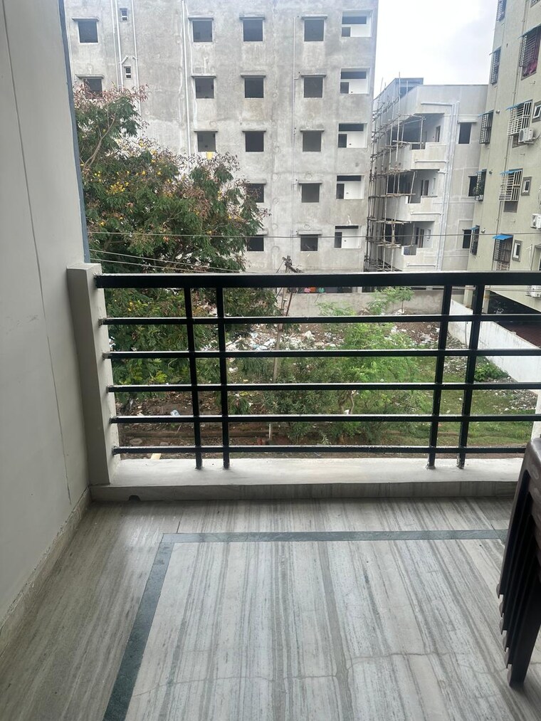 Balcony, sheela nagar 3 Bedroom 1260 Sq.Ft. Apartment In Sheela Nagar Vizag 9243693