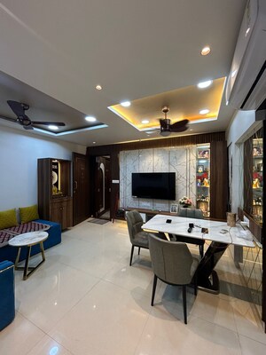 Team Area in 3 BHK Apartment at Gundecha Valley of Flowers, Kandivali East – for Rent