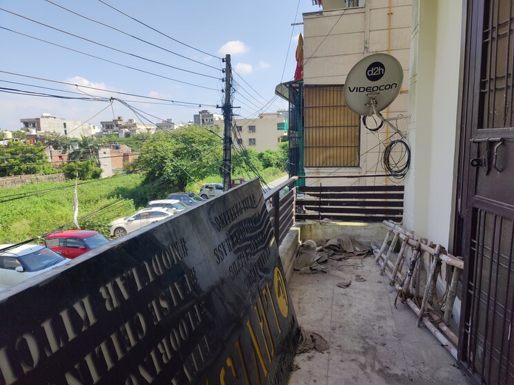 Exterior View, green fields colony 3 Bedroom 1300 Sq.Ft. Builder Floor In Green Fields Colony Faridabad 9243719