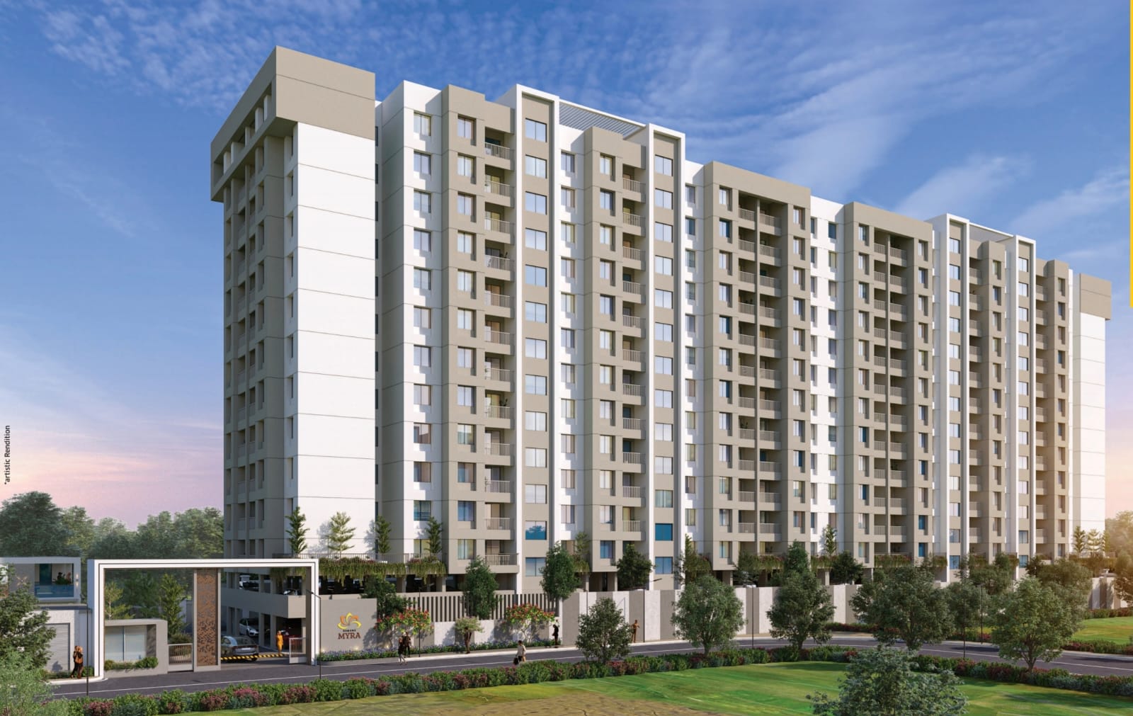 1 BHK Apartment For Sale in Sai Ramana Myra