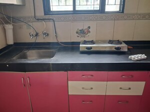 Kitchen in 1 BHK Apartment at Magarpatta City Heliconia, Hadapsar – for Rent
