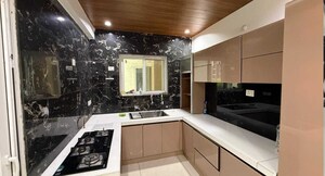 Kitchen in 2 BHK Apartment at Aparna Sarovar Zenith, Nallagandla – for Rent