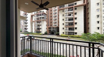 Balcony in 2 BHK Apartment at Aparna Sarovar Zenith, Nallagandla – for Rent