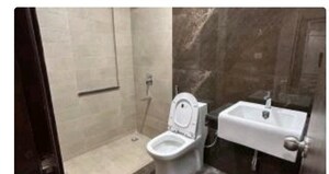 Bathroom in 2 BHK Apartment at Indiabulls One Indiabulls, Pokhran Road No Two – for Rent