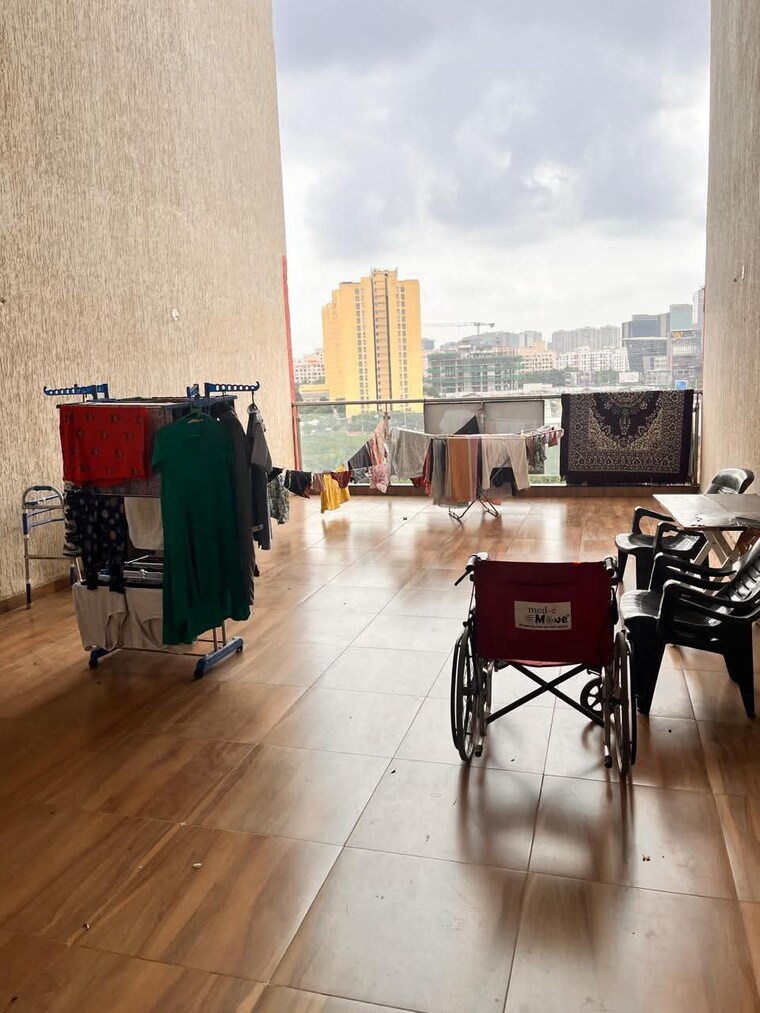 Terrace, vascon-forest-edge 2 Bedroom 780 Sq.Ft. Apartment In Kharadi Pune 9243757