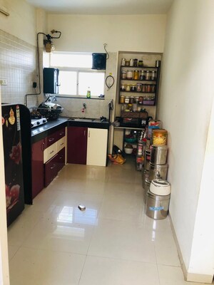 Kitchen in 3 BHK Apartment at Mauli CHS Baner, Baner – for Rent