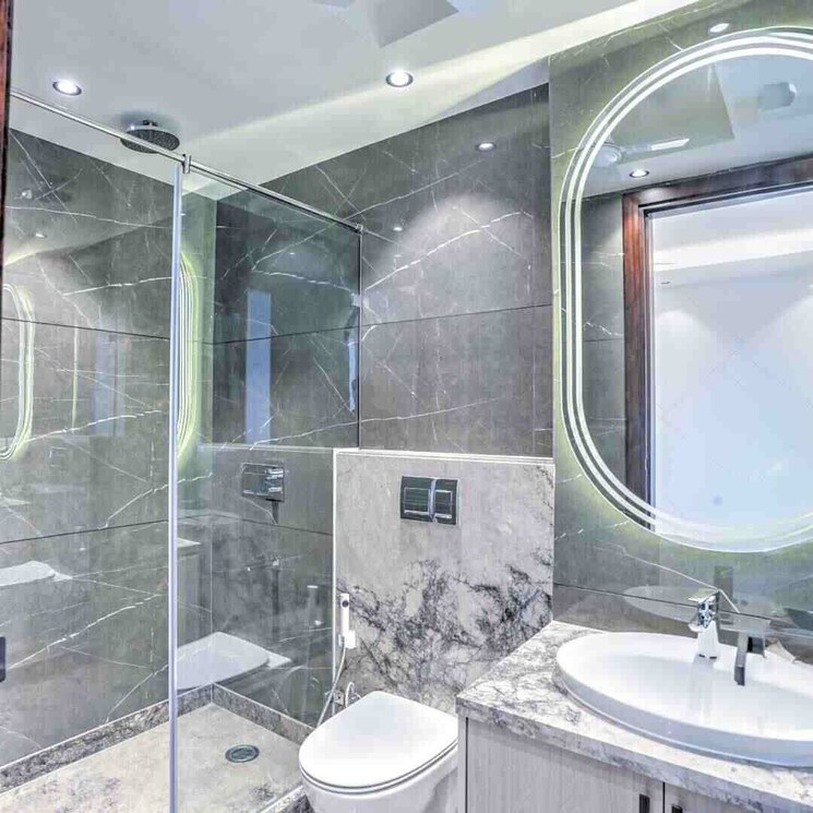 Bathroom, saket 3 Bedroom 200 Sq.Yd. Independent House In Saket Delhi 9243832