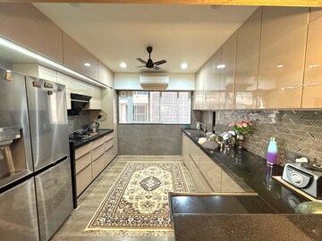 Kitchen in 3.5 BHK Apartment at Juhu Gulmohar CHS, Vile Parle West – for Rent