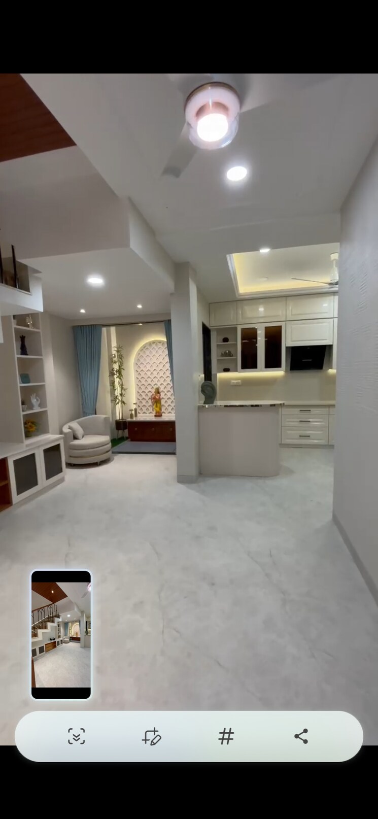 Living Room, napania 3 Bedroom 1000 Sq.Ft. Villa In Napania Indore 9243845