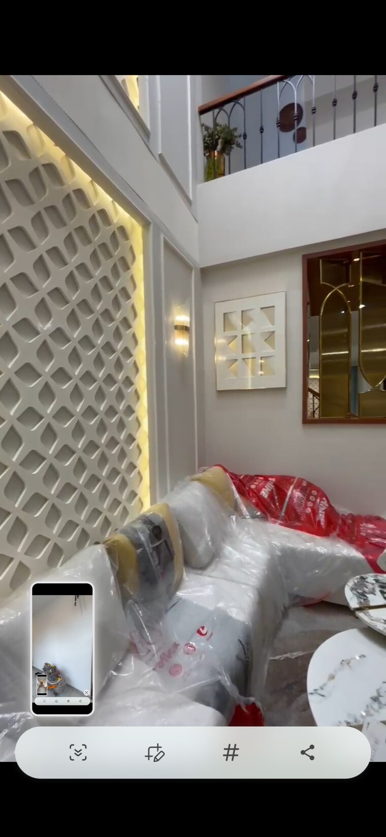 Living Room, napania 3 Bedroom 1000 Sq.Ft. Villa In Napania Indore 9243845